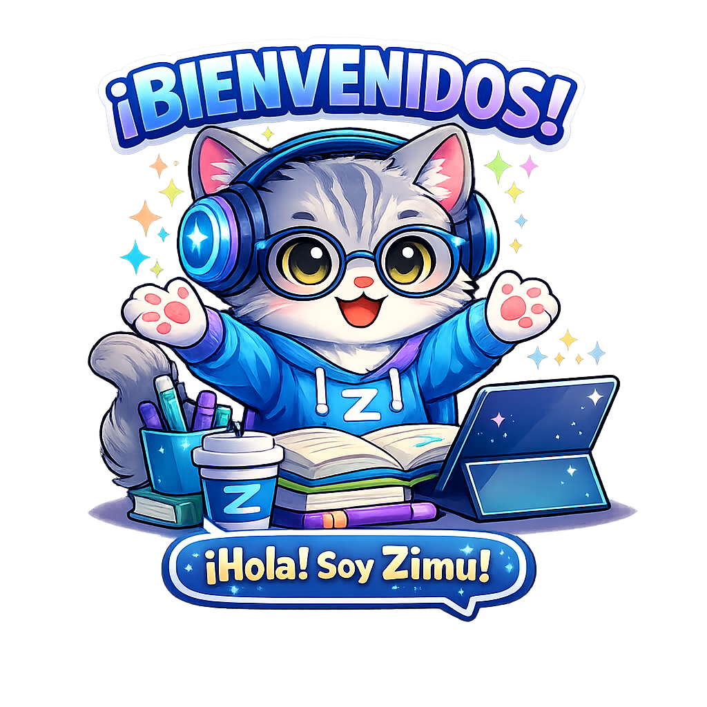 Zimu dándote la bienvenida